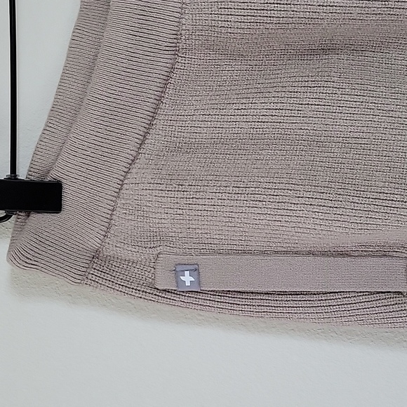 Figs Latte Knit Loungewear Ribbed Sweater Pants Size Medium M - Picture 3 of 8